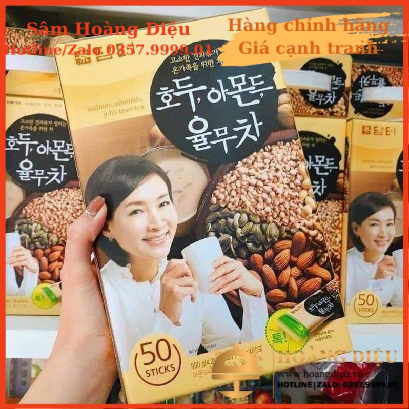 Sâm Hoàng Diệu - Bột ngũ cốc DAMTUH Hàn Quốc 900g, 50 gói x 18g