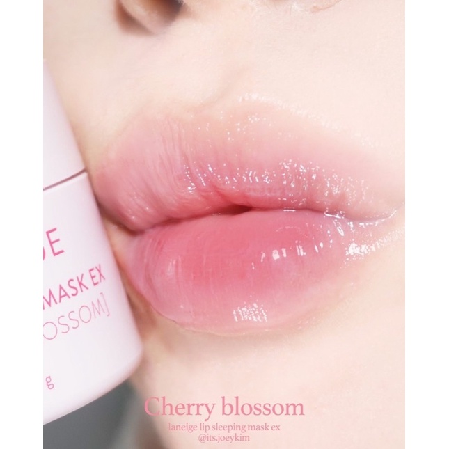 ( Quà tặng 330k ) Mặt Nạ Ngủ Môi laneige Lip Sleeping Mask Ex Cherry Blossom