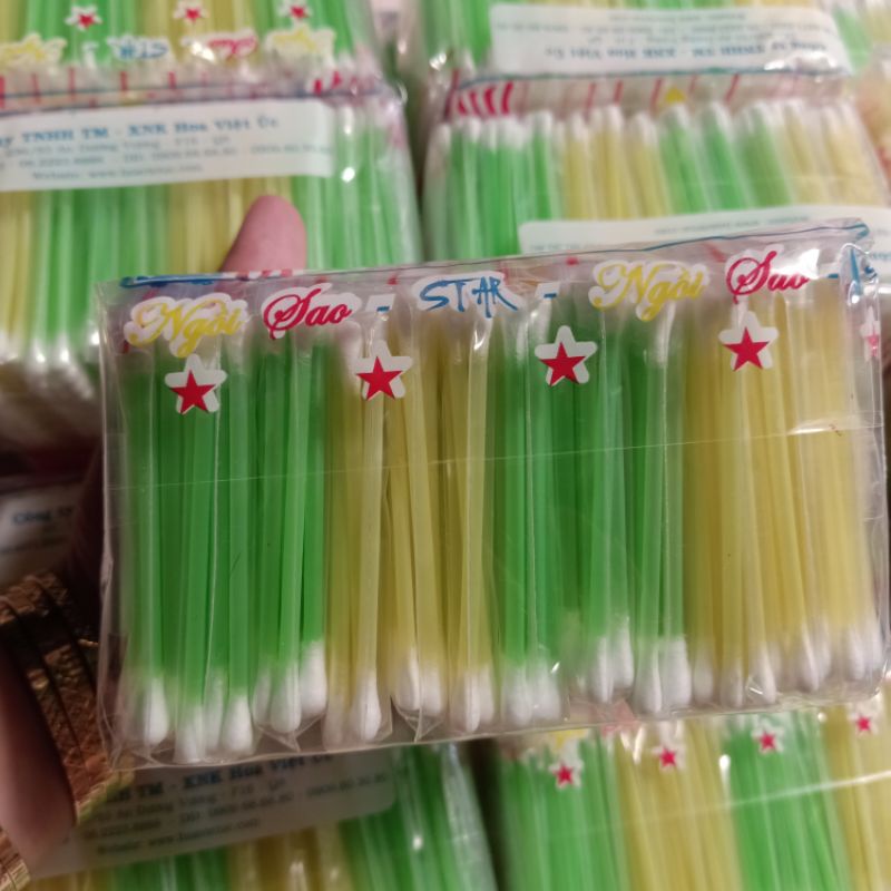 Bông tâm ngoáy tai vệ sinh tai - 1 gói lẽ