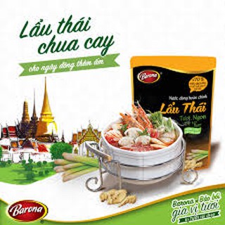 Nước dùng hoàn chỉnh Lẩu Thái, Lẩu Kim Chi, Lẩu Riêu Cua, Lẩu Chua Cay Borana 180g