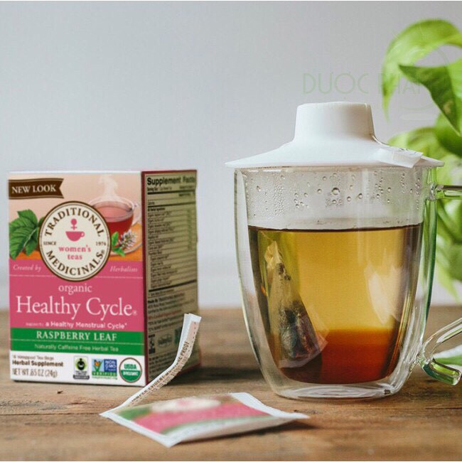 Trà hữu cơ Healthy cycle có bill đầy đủ