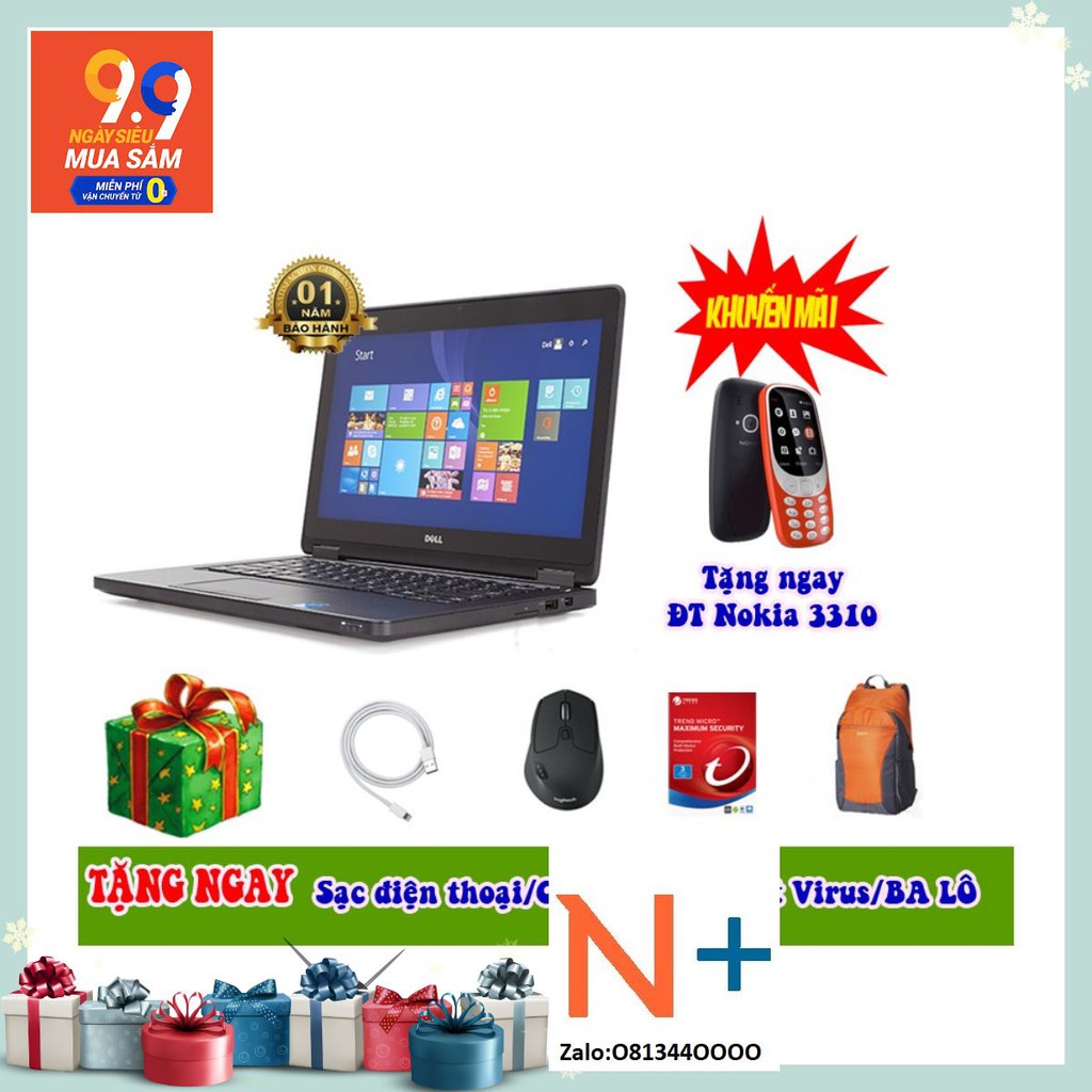 Dell Latitude E5250 Core i5 5300U 12.5 inch