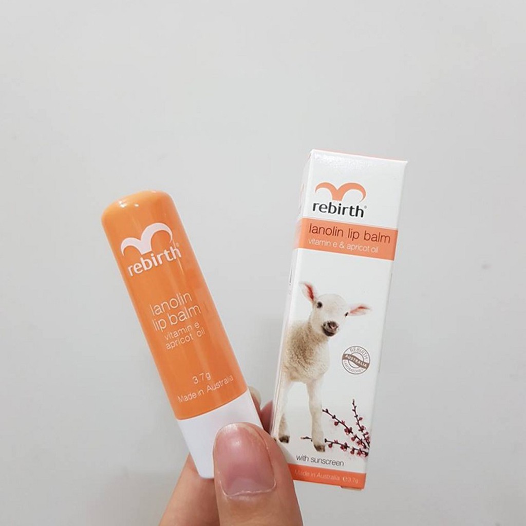 Son Dưỡng Rebirth Lanolin Lip Balm