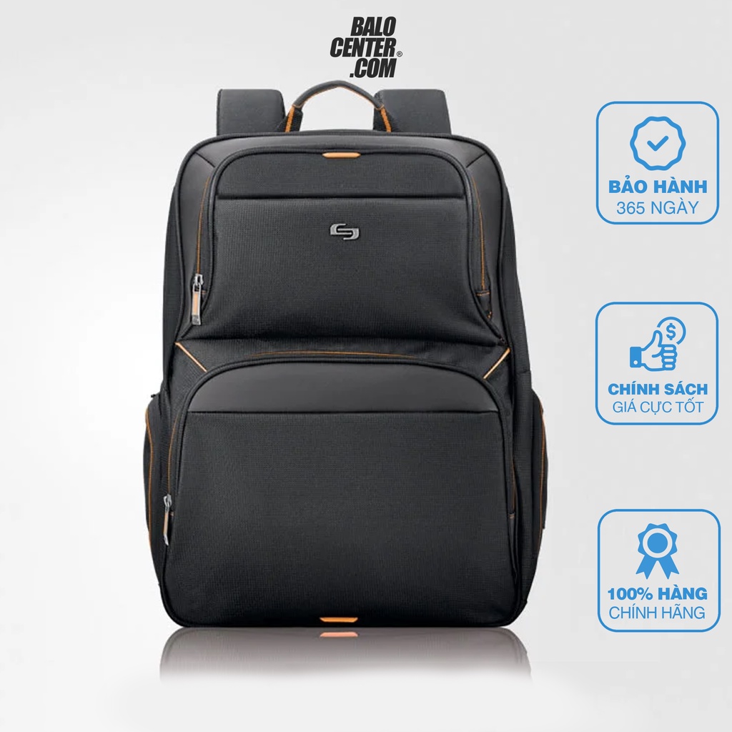 Balo laptop, balo thời trang công sở Solo Urban 17.3&quot; màu đen (UBN701) dành cho dòng máy 17.3 inch BALOCENTER
