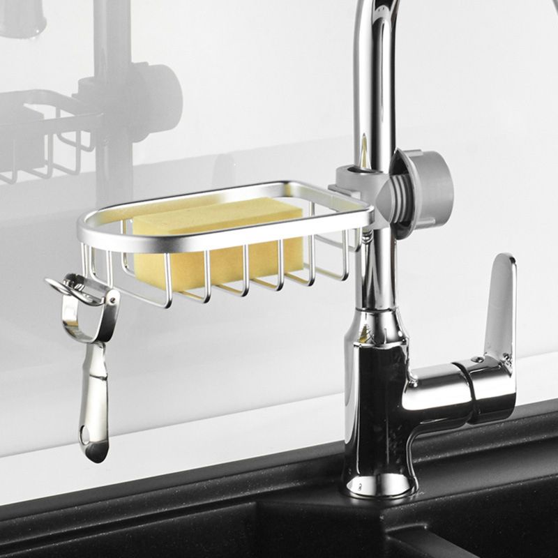 Giá Đỡ Bọt Biển Rửa Chén Gắn Vòi Nước Có Thể Tháo Rời Tiện Dụng