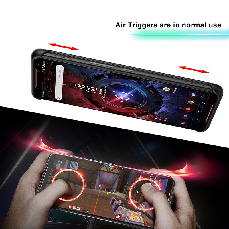 Ultra Ốp Điện Thoại Pc + Tpu Siêu Mỏng Bề Mặt Nhám Cho Asus Rog 2