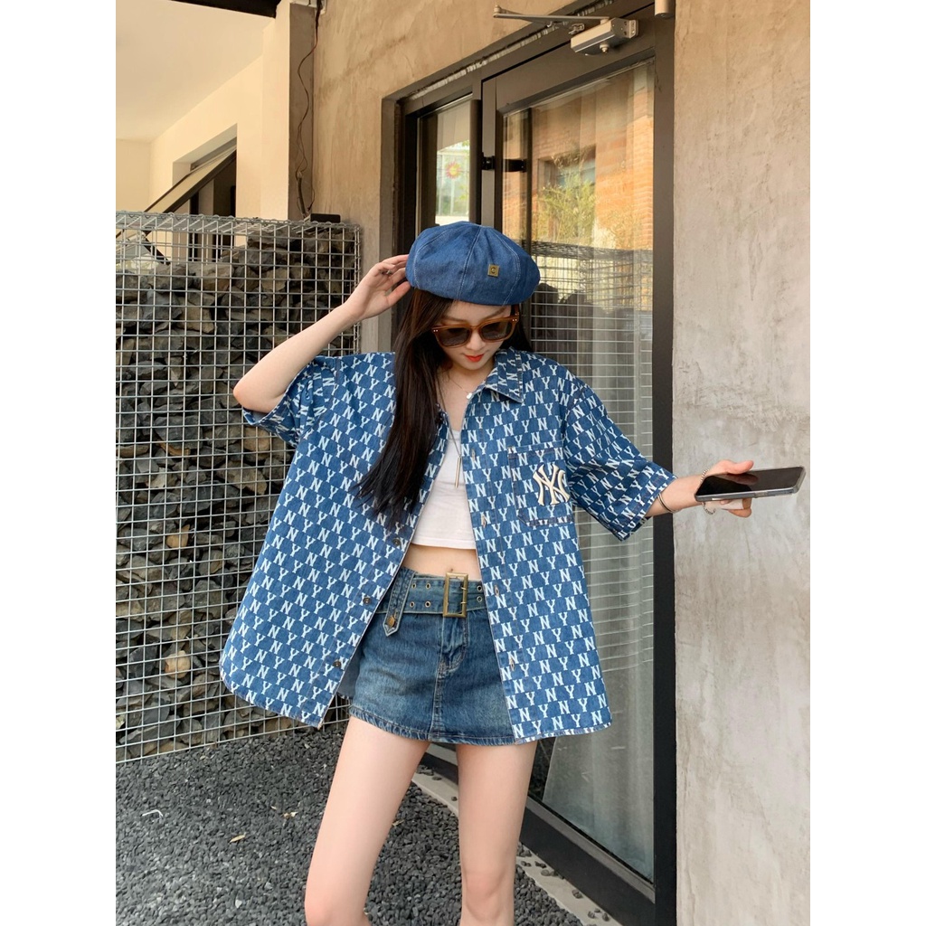 Áo Shirts Jeans MLB Summer  FW22