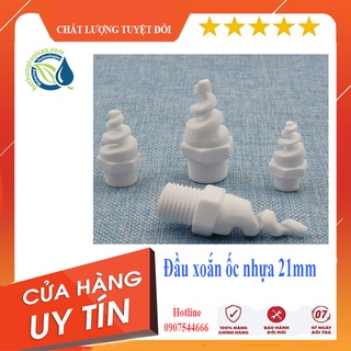 Béc phun xoắn ốc phi 21mm nhựa