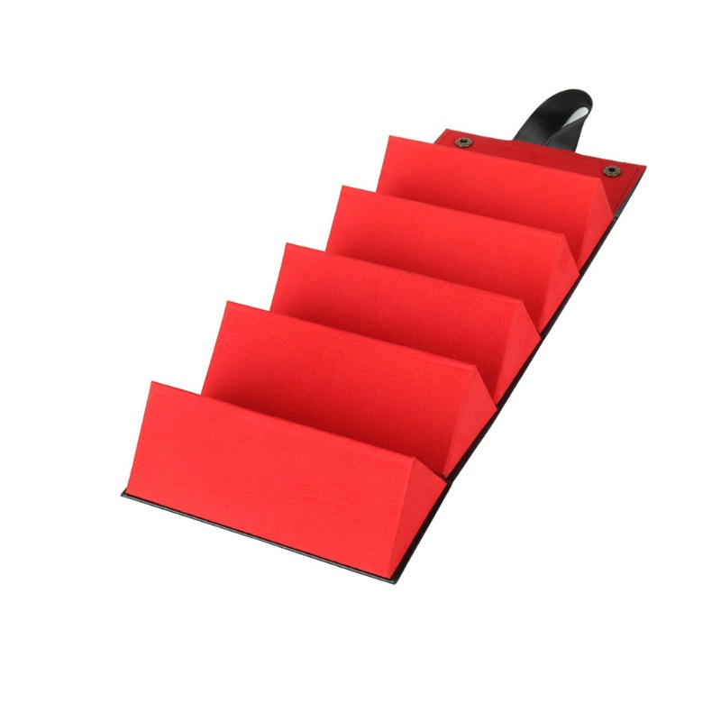 Hộp Da Đựng Mắt Kính 5 Ngăn Có Thể Gấp Gọn Tiện Lợi