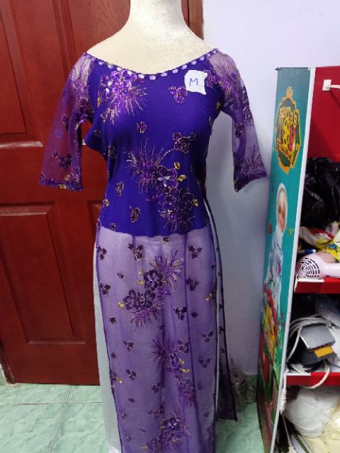 Áo dài chifon truyền thống