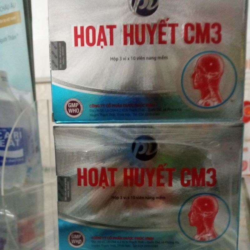 Viên uống hoạt huyết cm3