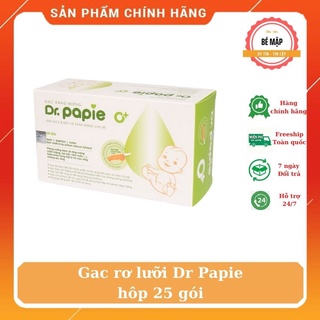 Gạc rơ lưỡi Dr Papie hộp 30 gói