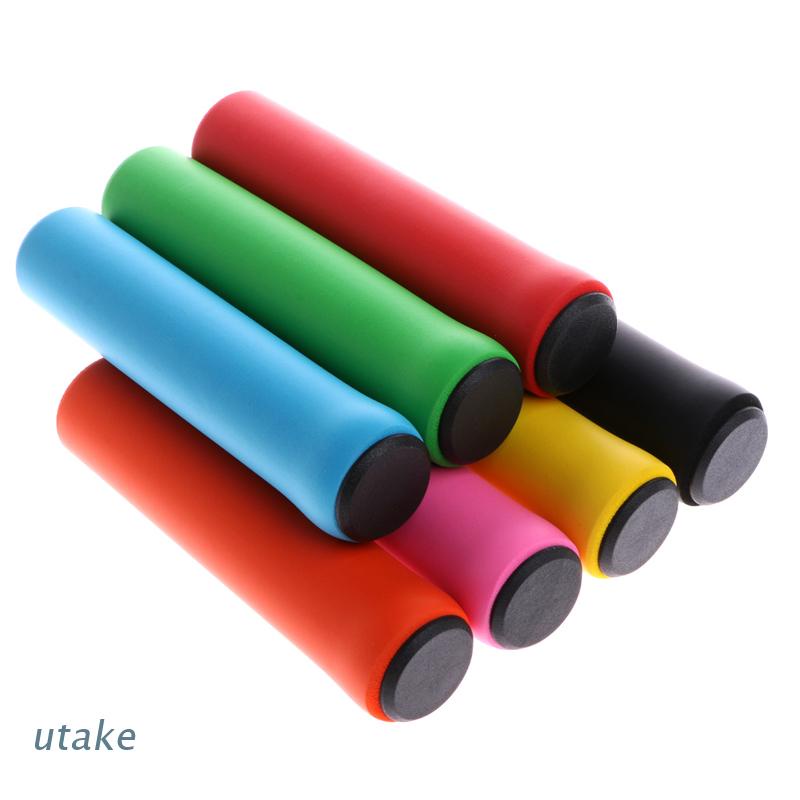 1 Cặp Vỏ Bọc Tay Cầm Xe Đạp Leo Núi Bằng Silicone Chống Trượt Utake