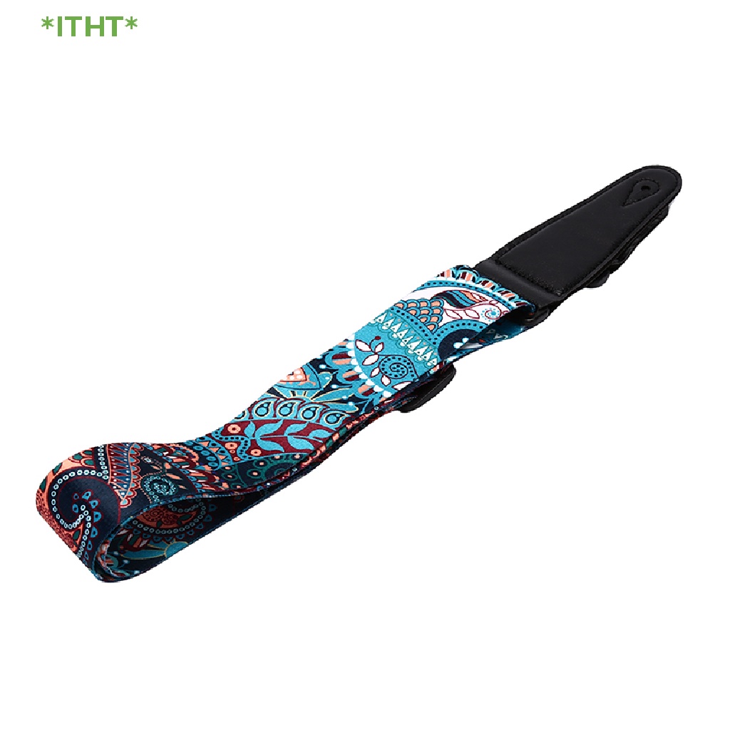 Dây Đeo Đàn Guitar Điện / Acoustic / Guitar Bass Họa Tiết Hoa Hướng Dương Mới