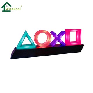 Đèn Biểu Tượng Game WishPool Sạc USB Bằng Acrylic Điều Khiển Giọng Nói Trang Trí Nội Thất/ Câu Lạc Bộ/ KTV