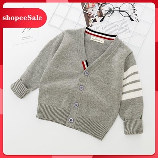 [Hàng Cao Cấp ] Áo sweater tay dài cổ chữ V phong cách Âu Mỹ cho bé