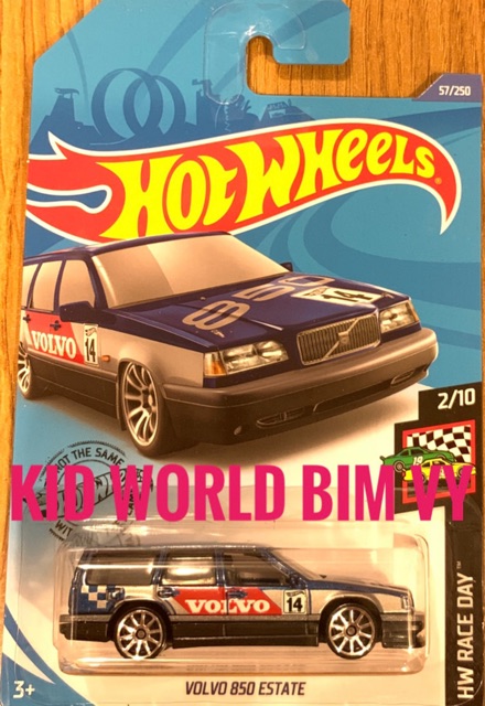 Xe mô hình Hot Wheels basic Volvo 850 Estate GHD96, 40K.