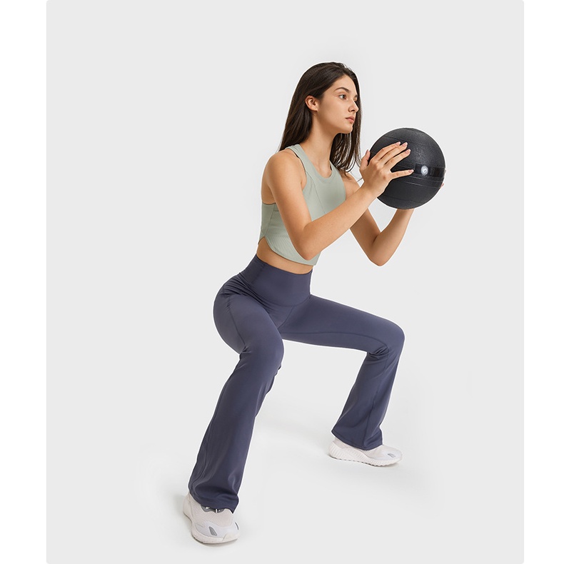 Quần tập thể thao Lululemon Super-High Groove Flared Pant - Quần tập Yoga ống loe Lulu không logo