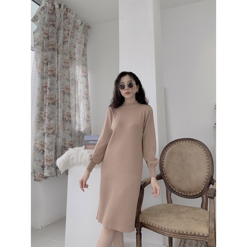 VÁY LEN SUÔNG TAY BỒNG | BigBuy360 - bigbuy360.vn