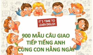 Thẻ giao tiếp tiếng anh cùng con