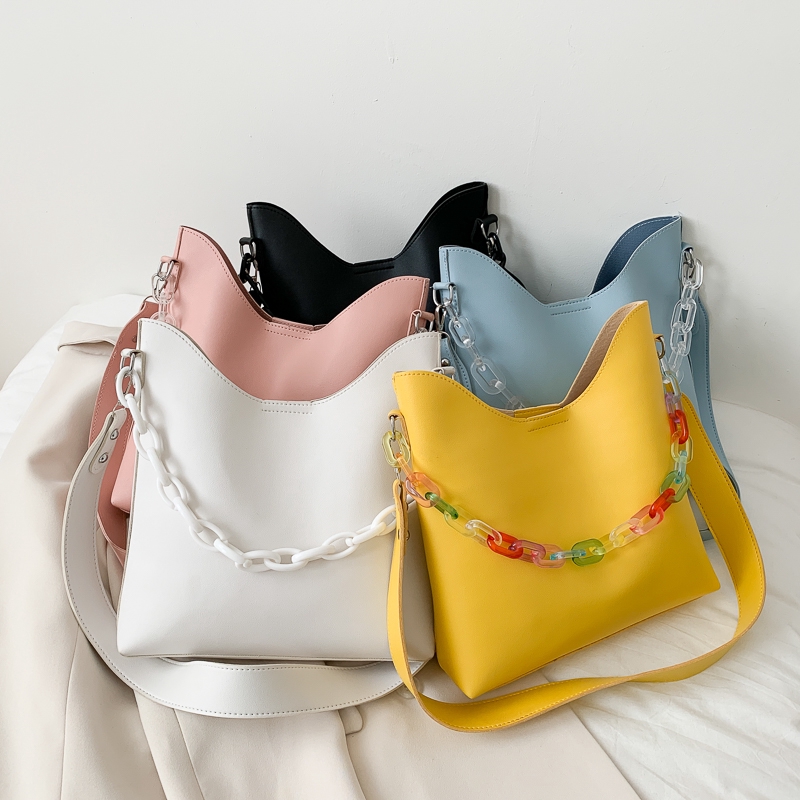 Túi xách màu trơn thời trang trẻ trung năng động cho nữ