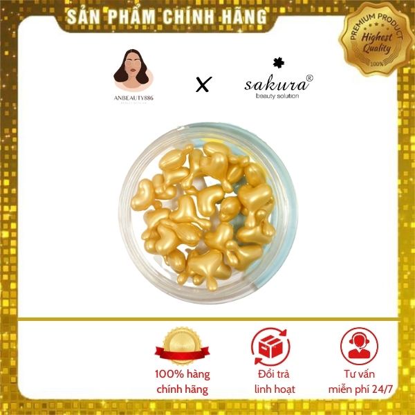 Serum dưỡng da chống lão hóa Sakura Age Defying DNA Repair Serum 7 viên