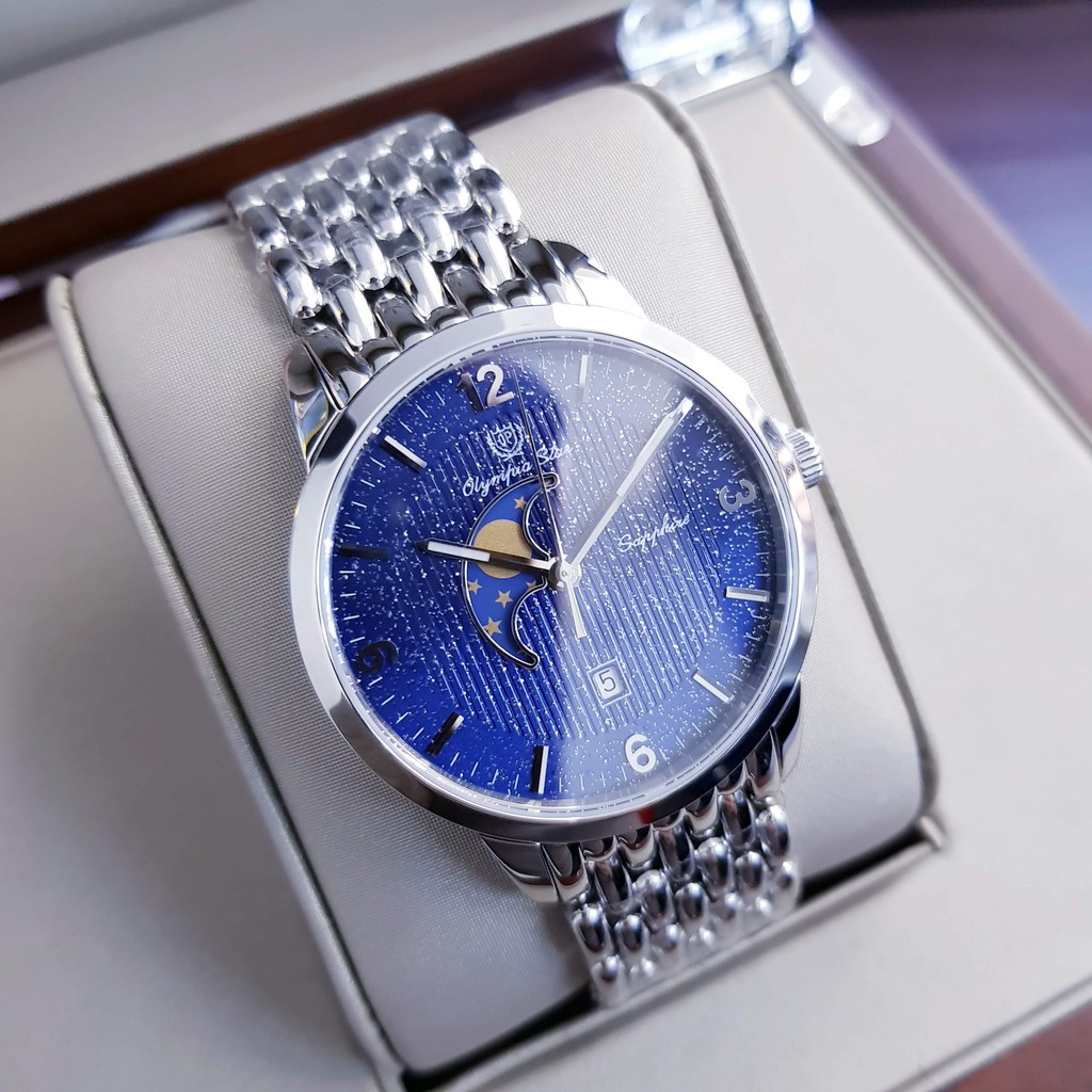 Đồng hồ nam Olympia Star OPA98028MS Moonphase