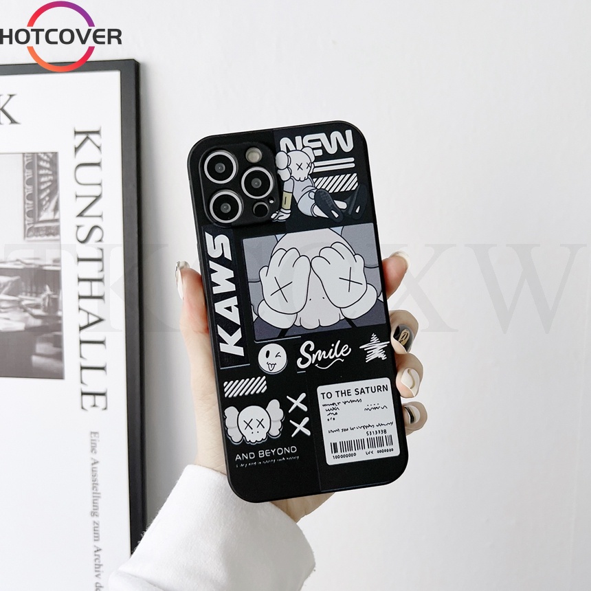 Ốp Điện Thoại Mềm Chống Sốc Hình Kaws Cho Realme GT2 GT Neo 2 2T 8i 7i 8S 7 8 X7 Pro Ultra V5 V3 V15 V13 V11