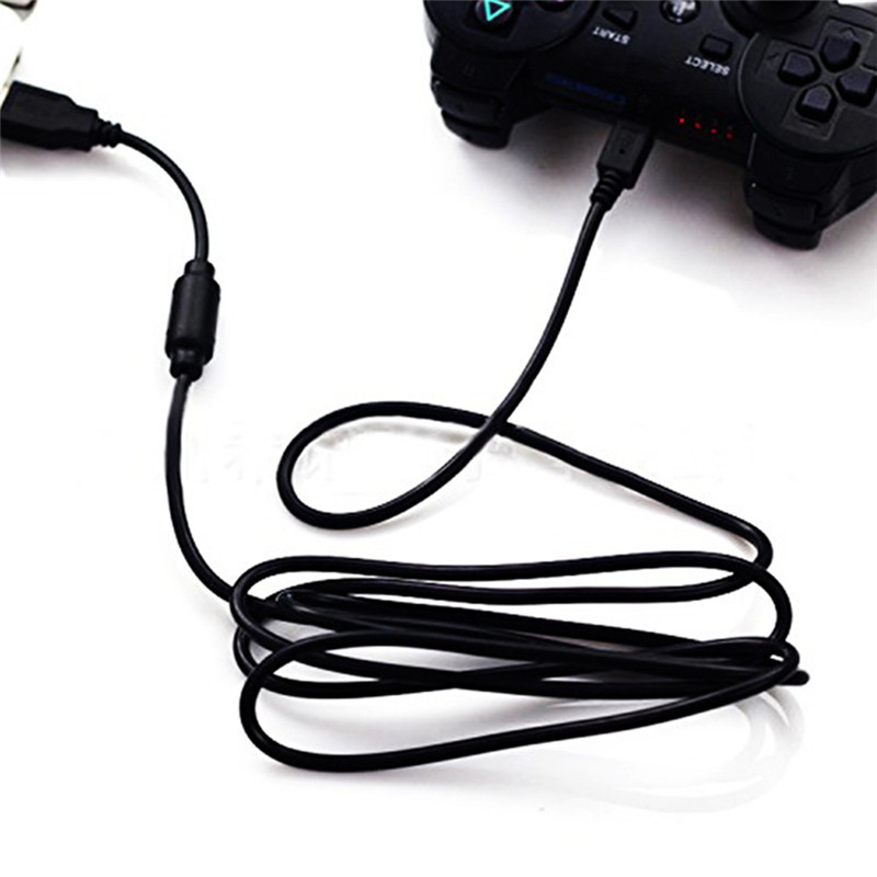 Cáp Sạc / Truyền Dữ Liệu Usb 2.0 5-pin Dài 1.8m Cho Tay Cầm Chơi Game Ps3