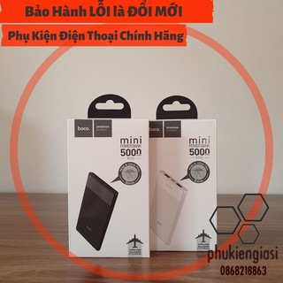 Sạc dự phòng hoco 5000mah - hàng chính hãng