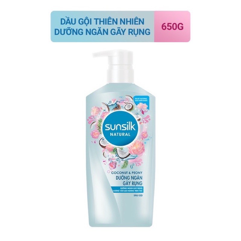 Dầu gội Sunsiu thiên nhiên 650g đủ màu