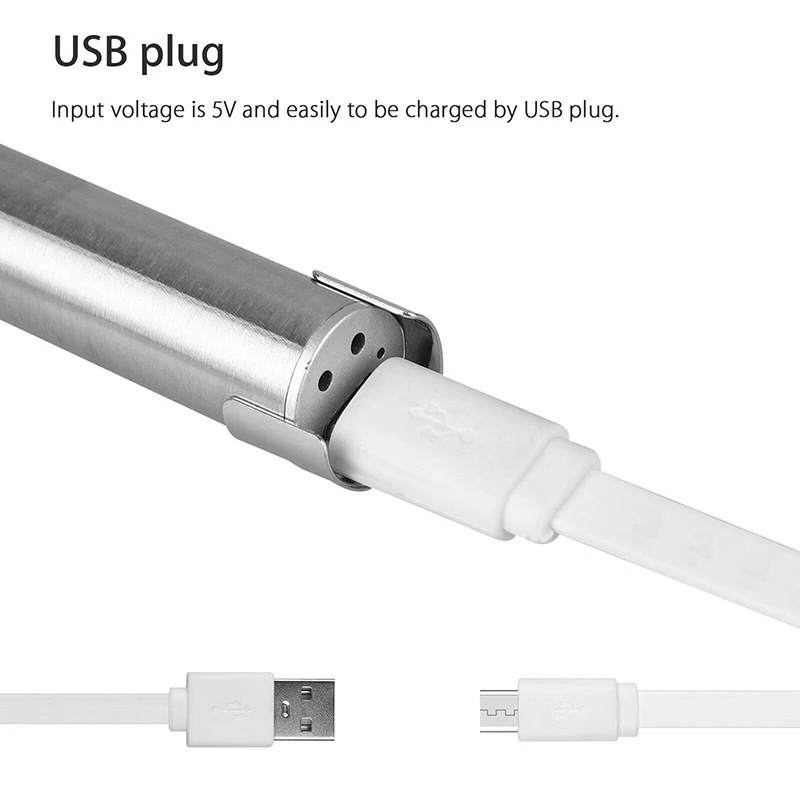 Bút Đèn Pin LED Y Tế Cầm Tay Sạc USB Mini Siêu Sáng