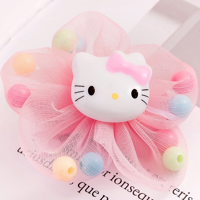 Kẹp Tóc Hình Mèo Hello Kitty Dễ Thương Cho Bé Gái