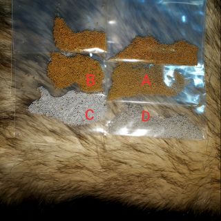 túi bi sắt nail - bi  trang trí móng