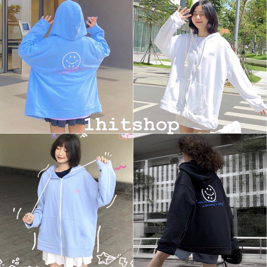 Áo KHOÁC Hoodie THO.XRI Ulzzang Unisex 1hitshop | BigBuy360 - bigbuy360.vn