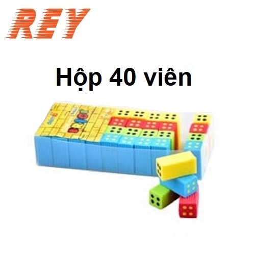 [Giao hỏa tốc] HỘP 40 cục gôm tẩy Brick hình viên gạch Điểm 10 𝑻𝒉𝒊𝒆̂𝒏 𝑳𝒐𝒏𝒈 - TP-E023