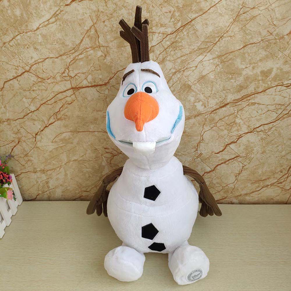 Búp Bê Nhồi Bông Hình Người Tuyết Olaf Phim Frozen 2 Kích Thước 23cm / 30cm / 50cm Mềm Mại