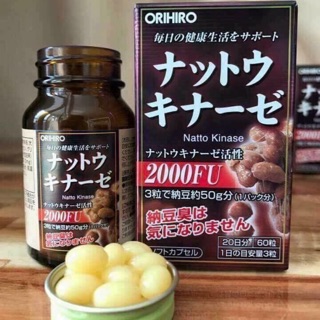 Phòng ngừa đột quỵ Nhật Bản Nattokinase