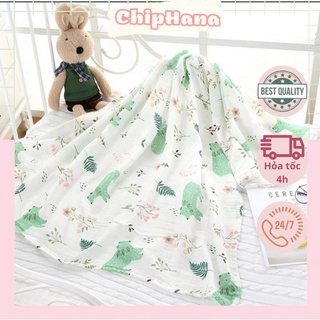Khăn tắm 100% sợi tre Aden & Anais, Khăn tắm Aden 2 lớp siêu mềm cho bé sơ sinh