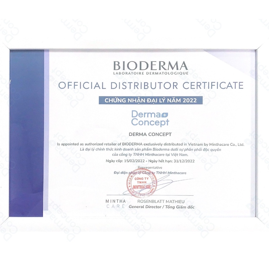 Kem dưỡng da và chống nắng,giúp phục hồi, làm dịu làn da bị hư tổn Bioderma Cicabio Spf 50+30ml