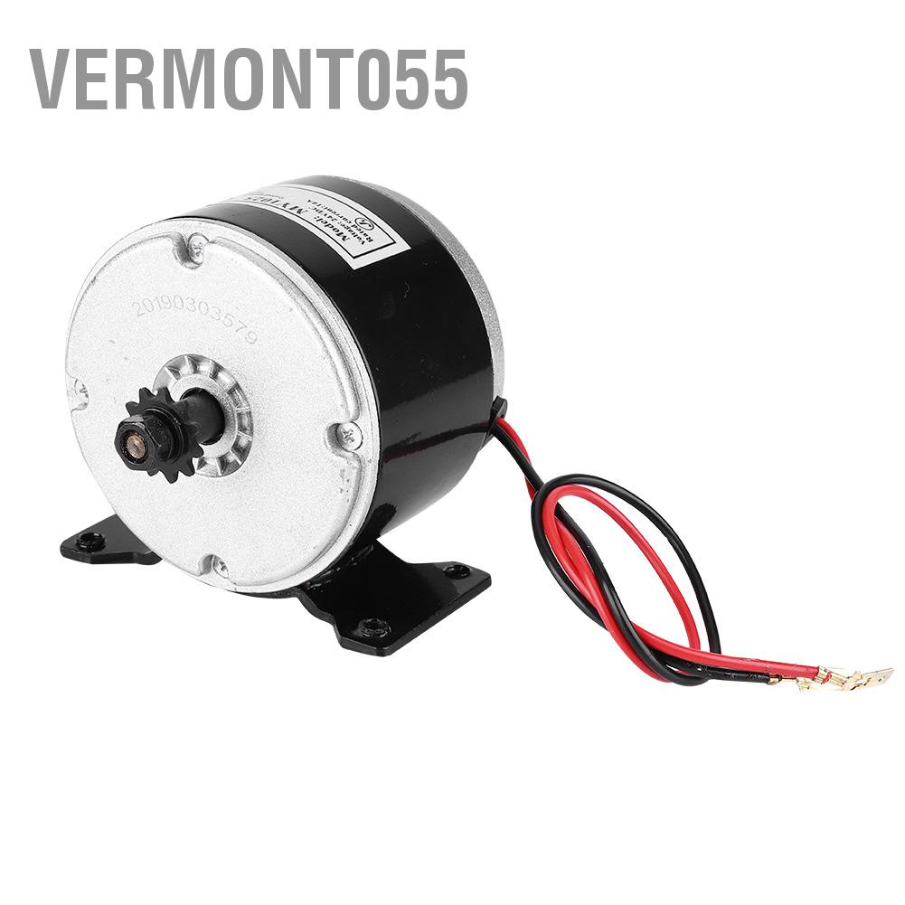 Có thể bán buôn Động cơ chổi than 250W / 24V BDC 2750RPM Nam châm vĩnh cửu tốc độ cao DC cho xe tay ga điện tử Vermont055Hàng giao ngay