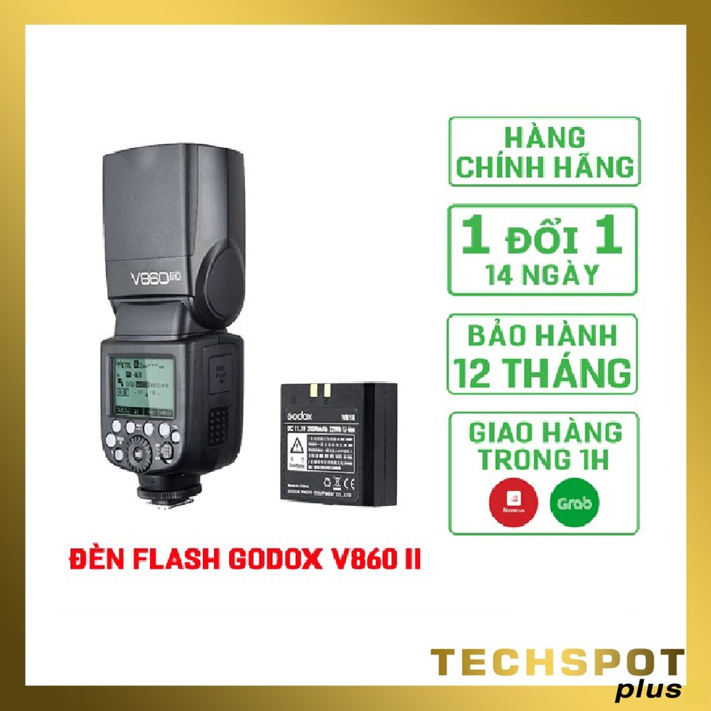 Đèn Flash Godox Li-Ion VING V860 II I-TTL For Canon/Nikon/Sony/Fuji