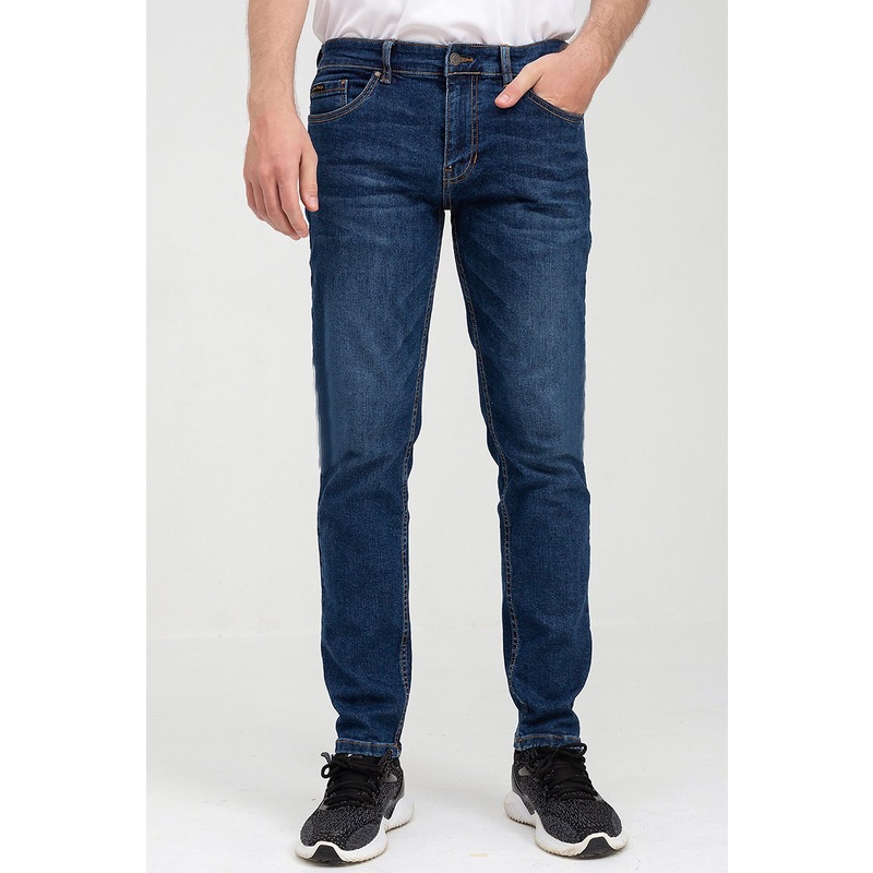 Quần jeans nam form ôm , thời thượng, trẻ trung, chất liệu cao cấp John Henry - JN22SS08-SL