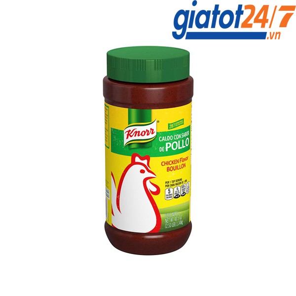 Hạt Nêm Gà Knorr Chicken Flavor Bouillon 1.14kg