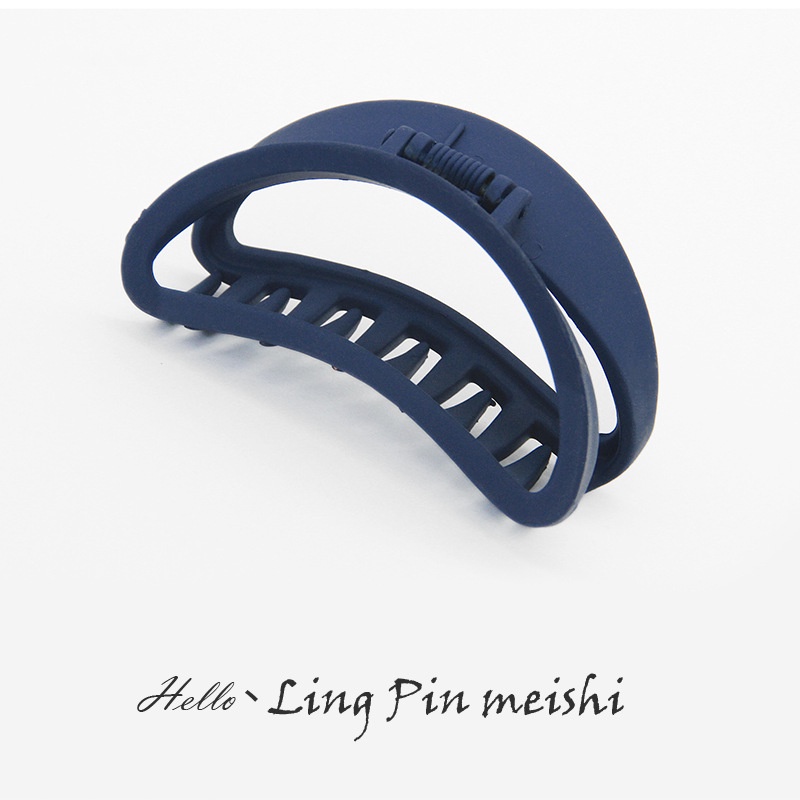 Kẹp tóc cá mập, cặp tóc càng cua vòng cung rỗng hottrend Hàn Quốc KT36