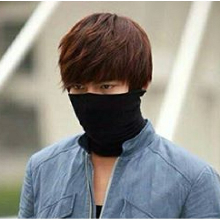 Khăn bịt mặt đen Lee Min Ho