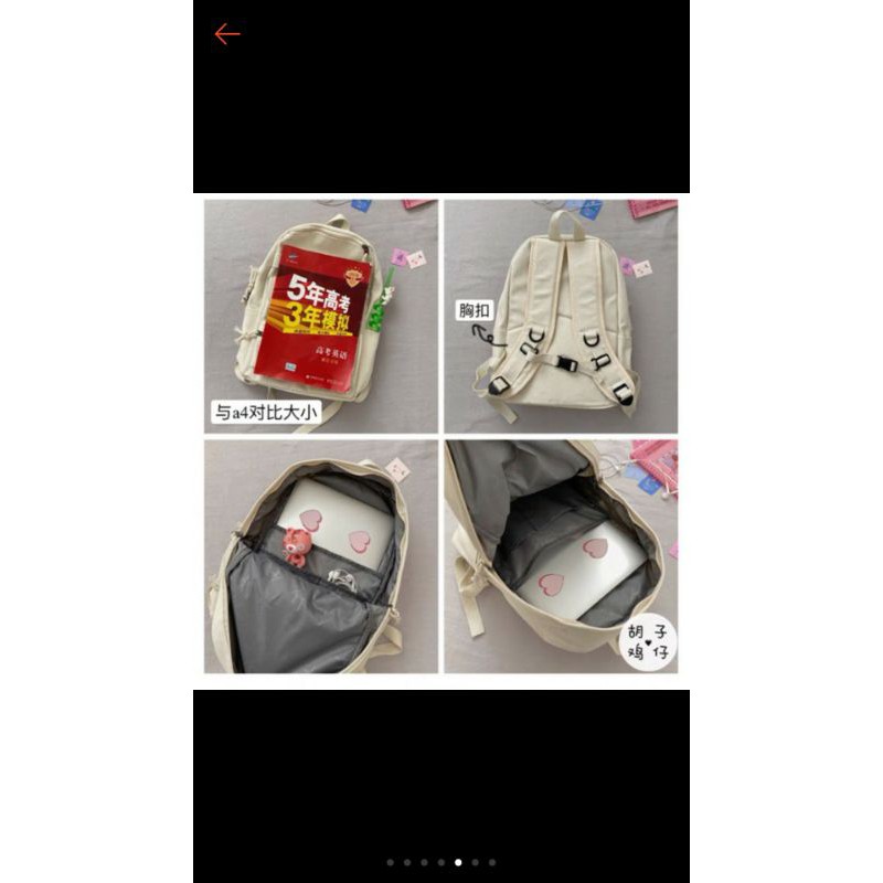 Balo đi học dày dặn