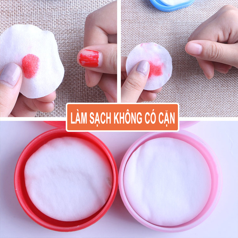 25pcs Tẩy sơn móng tay hương trái cây làm sạch dưỡng ẩm cho móng-URBXJJ