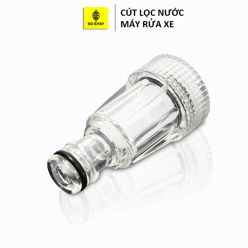 Cút lọc nước máy rửa xe cao áp SOEASY đầu nối lọc nước của máy bơm rửa xe C0004-18