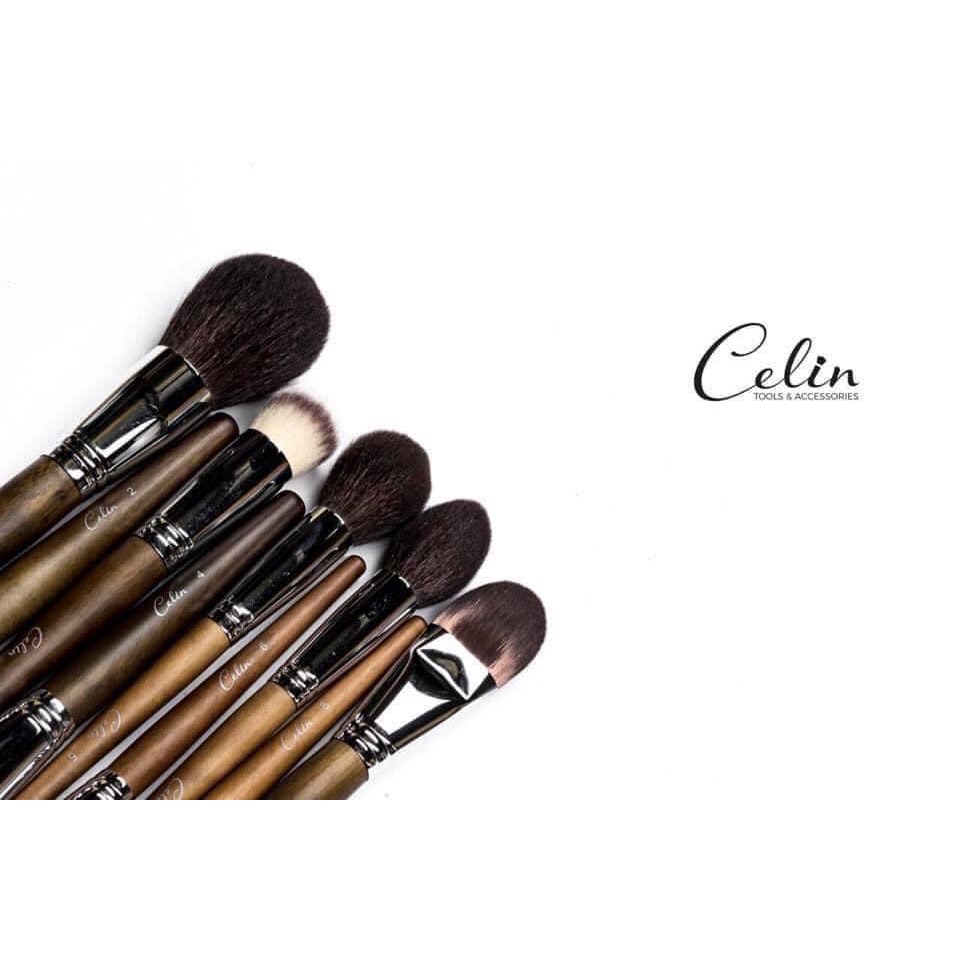 Bộ Cọ Celin 25 cây lông thú siêu mềm kèm bao da, túi lưới đựng cọ Siêu phẩm chính hãng
